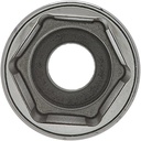 CUBO LARGO CUADRO 1/2" HEXAGONAL DE 19 MM. TRUPER