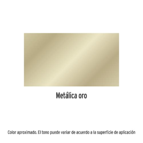 PINTURA EN AEROSOL METALICA ORO, PRETUL