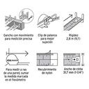 CINTA METRICA 10 MT