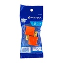 ADAPTADORES POLARIZADOS 3 A 2 NARANJAS 