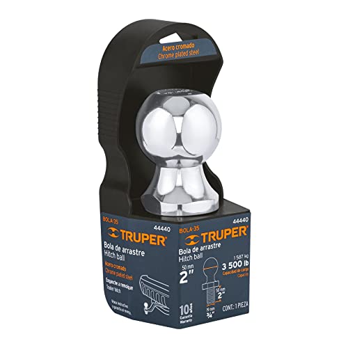 2" Trailer Hitch Ball, 3/4" Shank, 3,500 Lbs Capacity