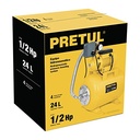 BOMBA HIDRONEUMATICA 1/2 HP 24 LT 