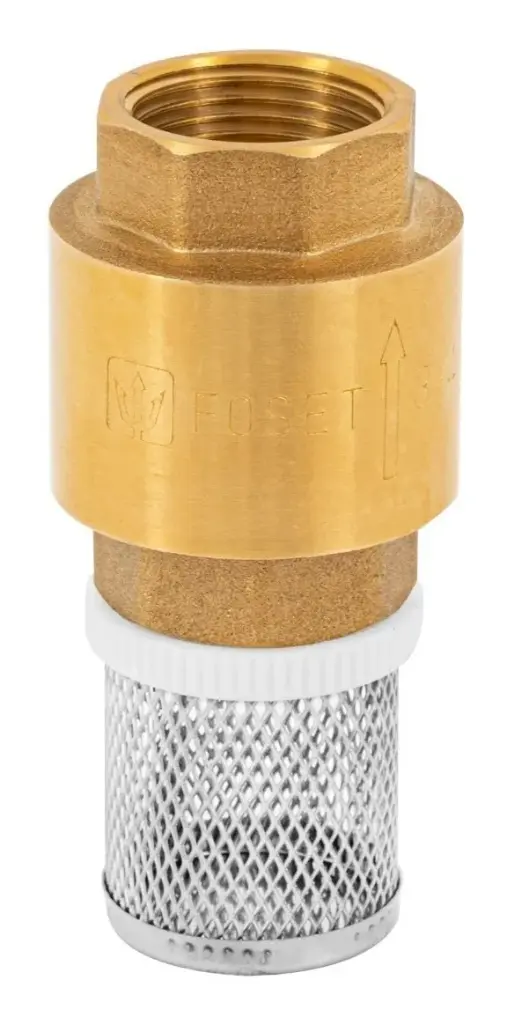 Valvula Pichancha Rejilla Ace. Inox. 3/4' Foset 