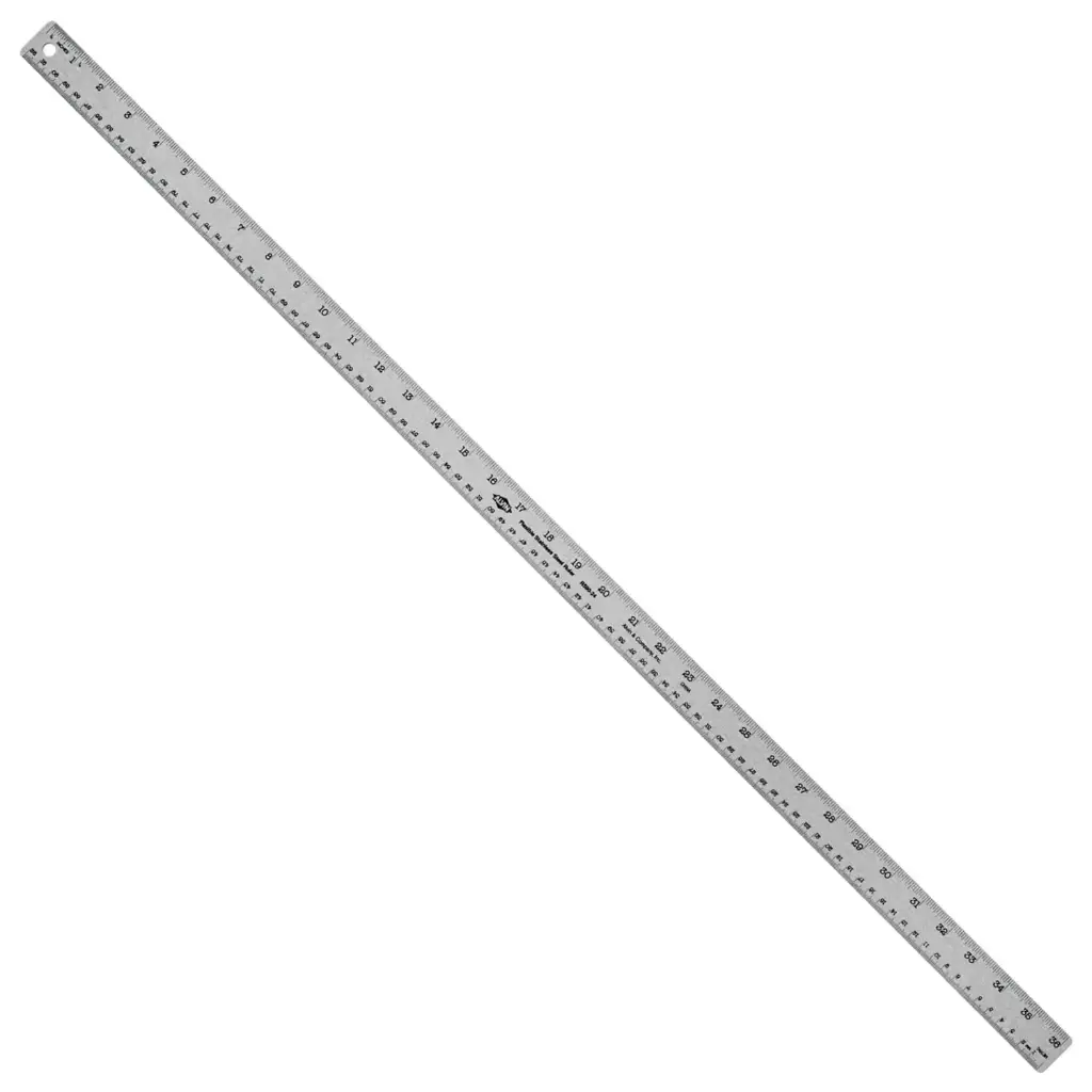 REGLA 1 METRO SHIND ACERO INOX
