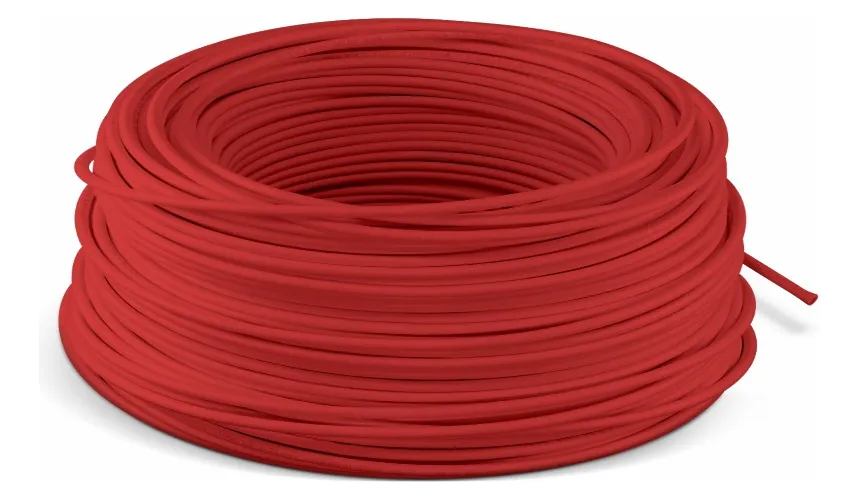 ROLLO CABLE BIMETAL CCA CAL.10 ROJO NOVAVOLT