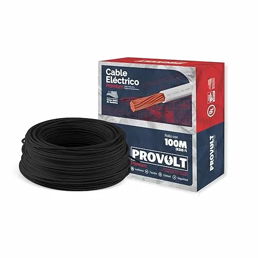 ROLLO CABLE THW NO.10 CCA UL NGO PROVOLT PREMIUM 