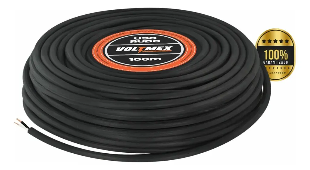 CABLE DE USO RUDO 2X12 100M VOLTMEX