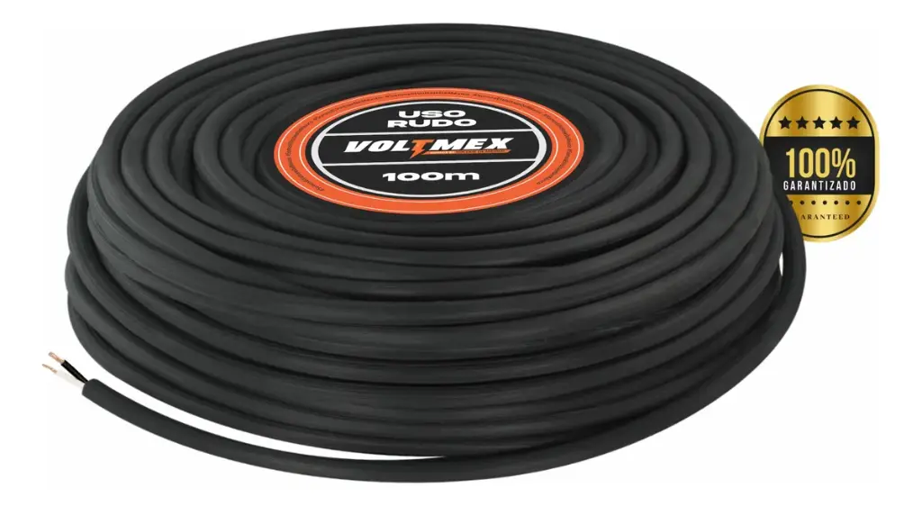 CABLE DE USO RUDO 2X14 100M VOLTMEX