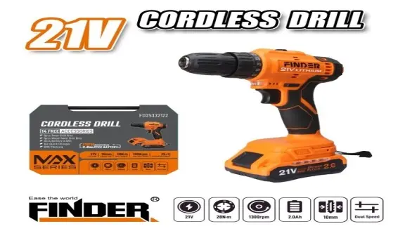 Taladro de impacto 110V-21V (2 baterias 1 cargador)