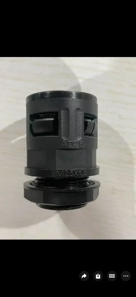 Conector PVC M25X1.5 AD25