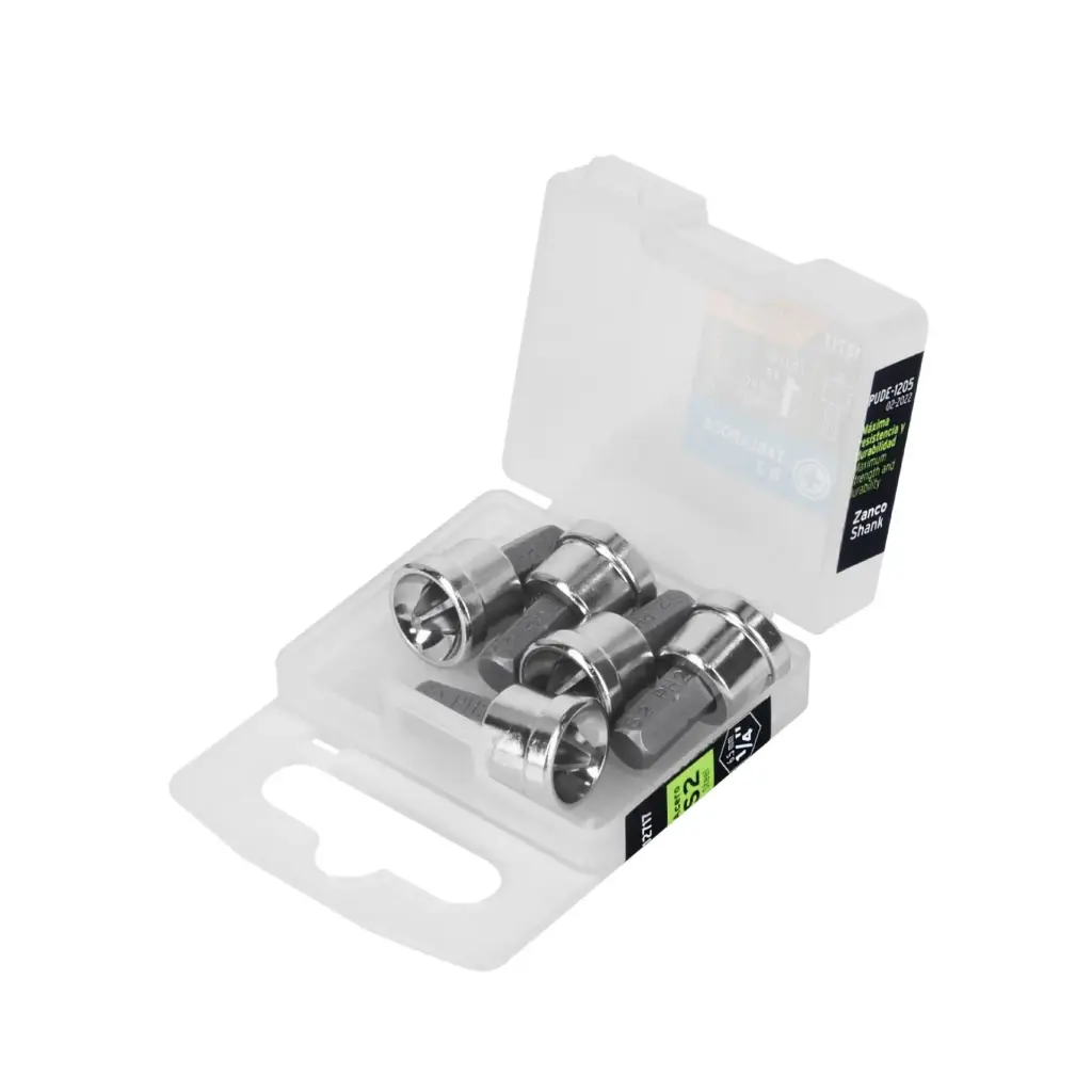 Estuche con 5 puntas de cruz PH2 muro de yeso largo 1'' Expert