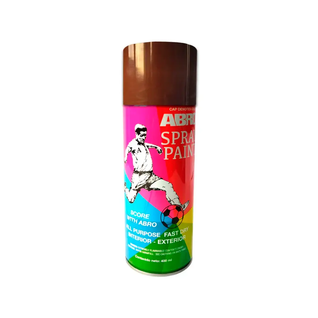 PINTURA SPRAY CAFE OSCURO ABRO 067