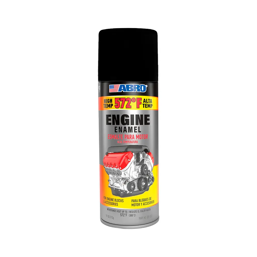 PINTURA SPRAY NEGRO P/MOTOR EE-555-BLK