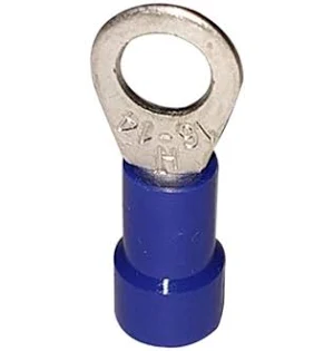 TERMINAL-OJO 4.8MM 3/16" 16-14 25 PCS AZUL