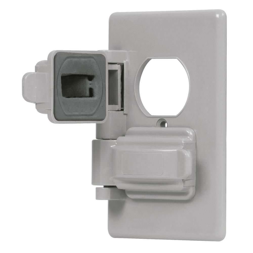 Placa Doble Intemperie Plastica Std Volteck 46410 Volteck Ppin-dos