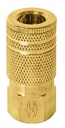 ACOPLE DE LATON CUERDA 1/4 NPT HEMBRA TRUPER