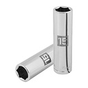 CUBO LARGO CUADRO 1/2" HEXAGONAL DE 15 MM. TRUPER