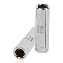 CUBO LARGO CUADRO 1/2" HEXAGONAL DE 14 MM. TRUPER