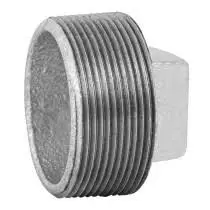 TAPON MACHO 1/2" DE ACERO GALVANIZADO FOSET GALVAFLOW