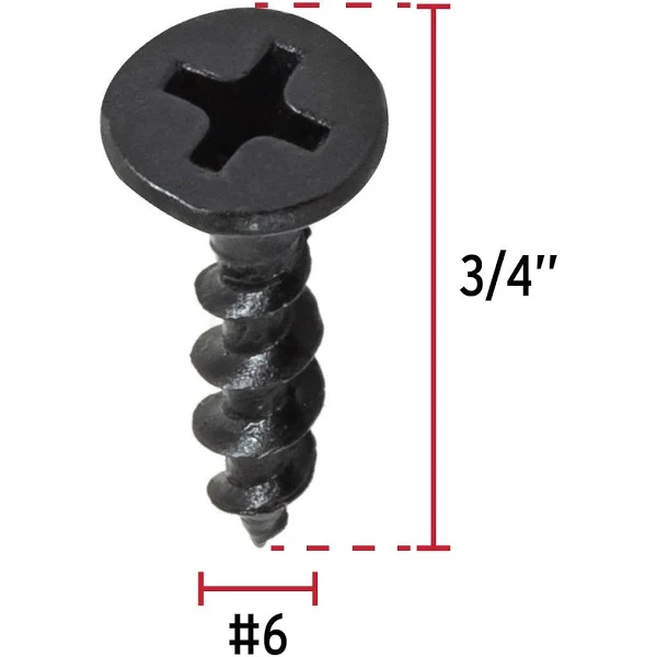 1 PZA TORNILLO PARA TABLA ROCA 6x3/4