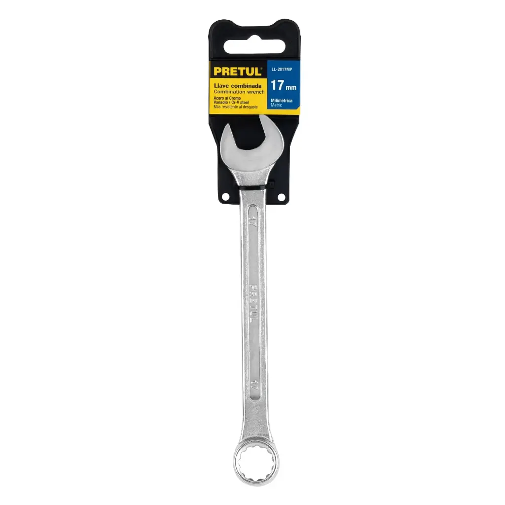 Llave mixta 17 mm x 210 mm de largo. pretul 