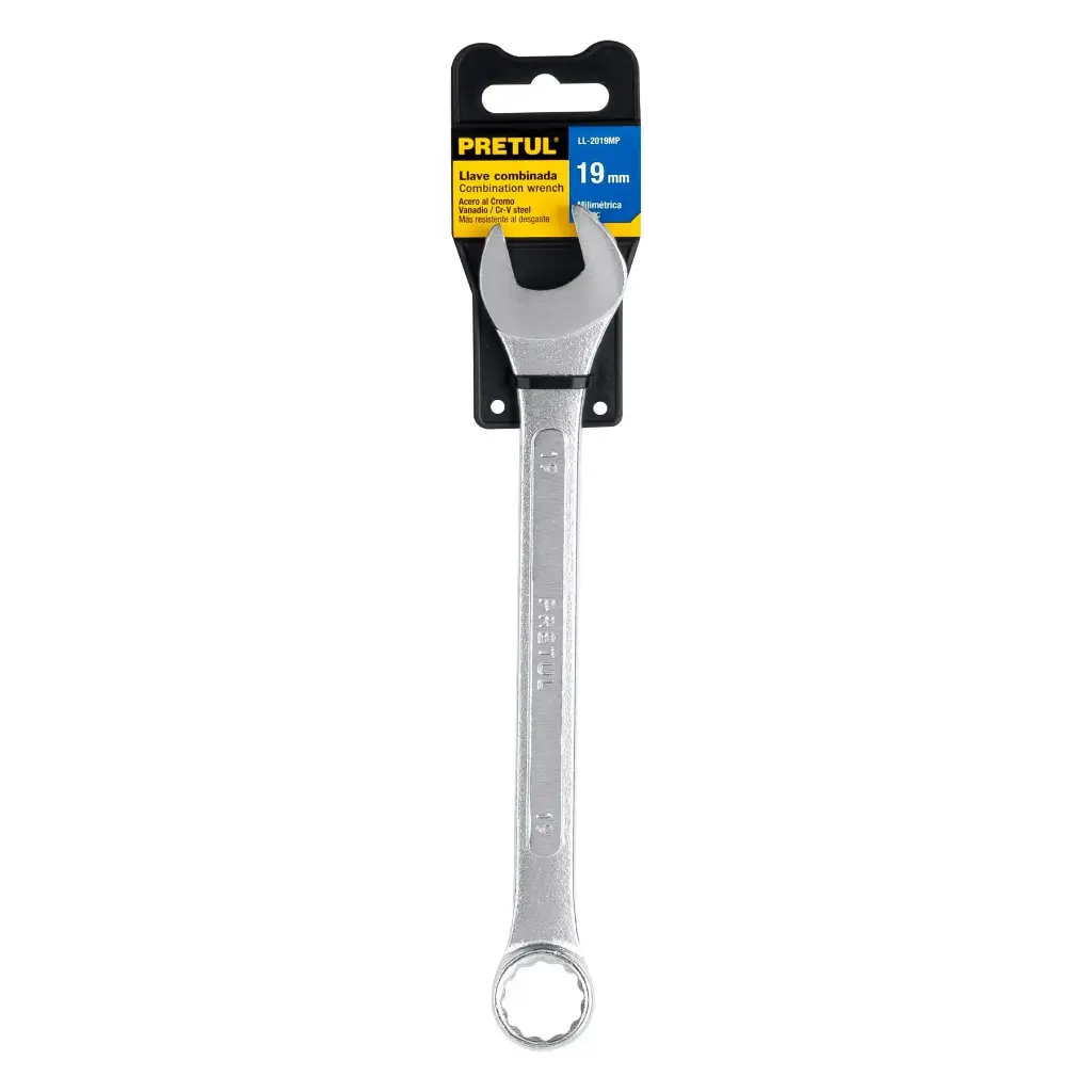 Llave mixta 19 mm x 230 mm de largo. pretul 