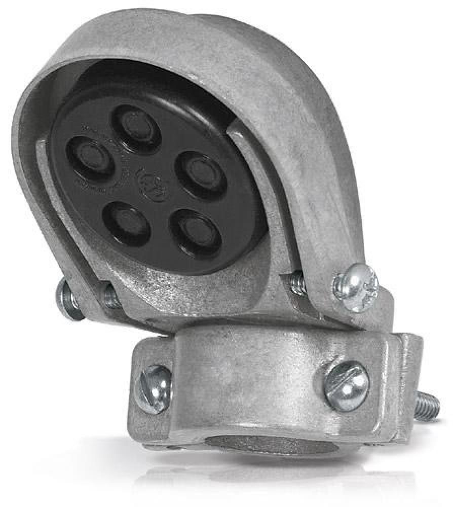 Cuerpo terminal con abrazadera 3/4". volteck 