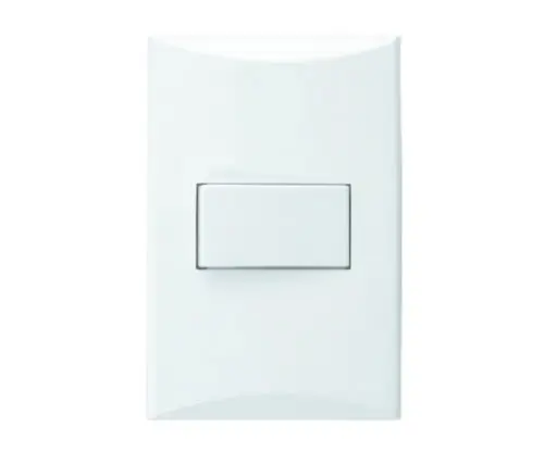 INTERRUPTOR SENCILLO 13A 125V BLANCO PLATA EAGLE
