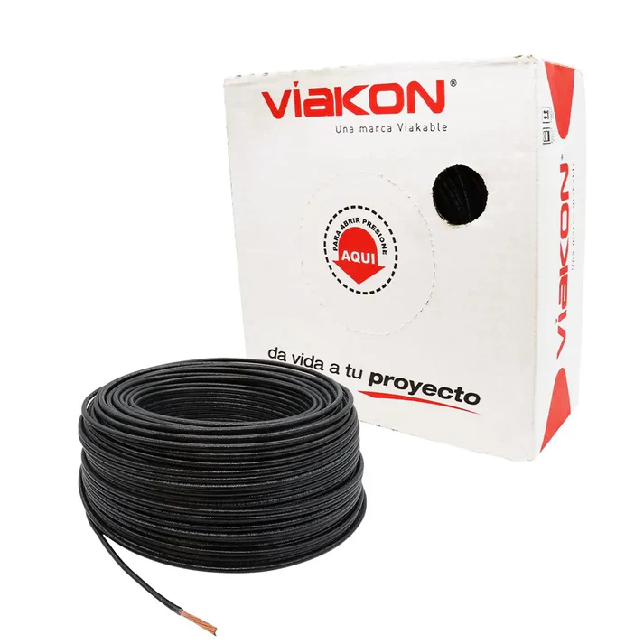 ALAMBRE THHN #14 (METRO) NEGRO 