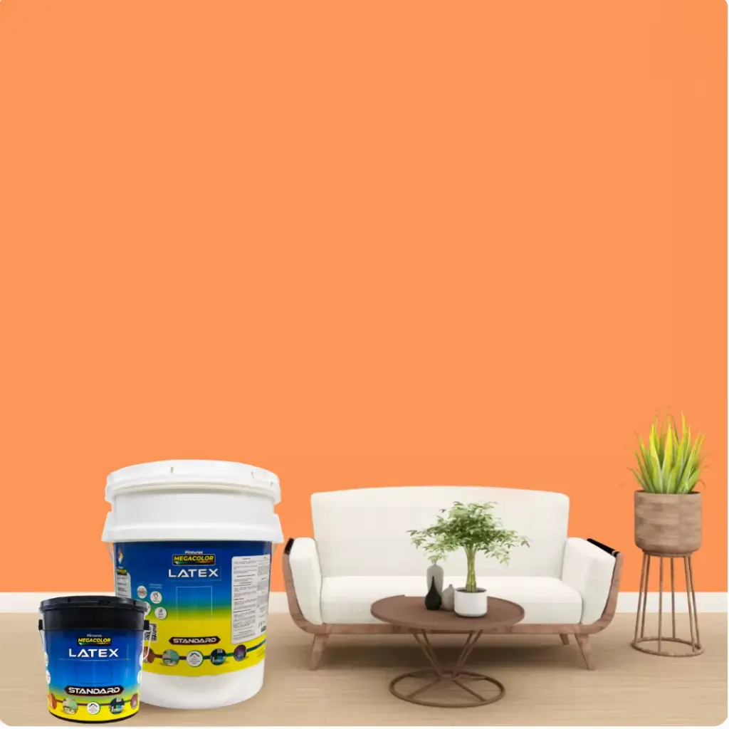 CUBETA - LATEX STANDARD NARANJA TROPICAL - 0403040-05