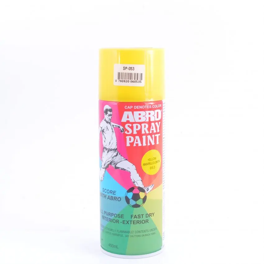 PINTURA SPRAY AMARILLO ABRO 053