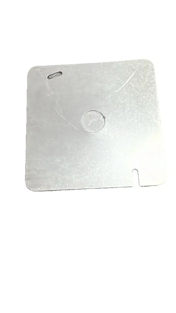 Tapa metálica para caja de 5x5