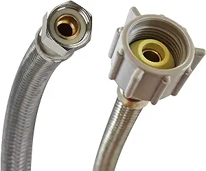 [B1T20] TUBO ABASTO DE ACERO INOXIDABLE PARA INODORO 3/8 X 7/8 X 20 PLG
