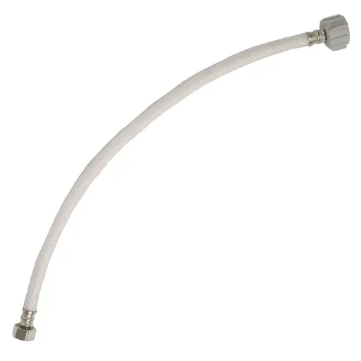 [B4TV20] CONECTOR FLEXIBLE DE VINILO PARA SANITARIO REFORZADO