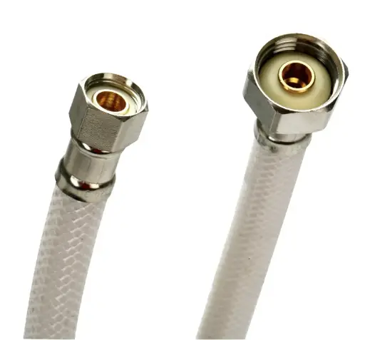 [B1FV20] TUBO ABASTO NYLON PARA LAVAMANOS 3/8 X 1/2 X 20 PLG FLUIDMASTER