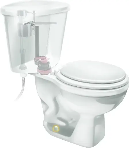 [7115] Tapones de repuesto para tornillos de inodoro, color blanco