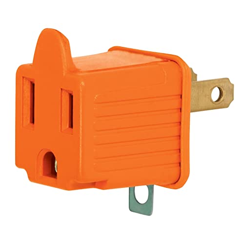 [46253] ADAPTADORES POLARIZADOS 3 A 2 NARANJAS 