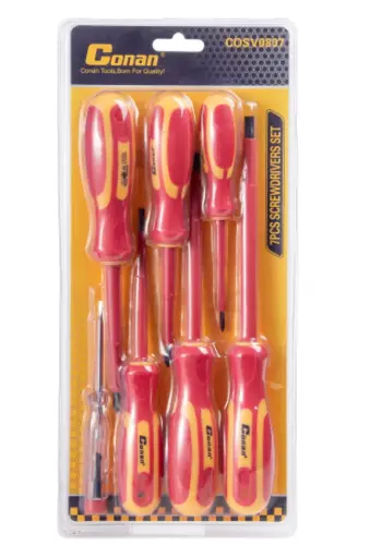 [COSV0807] Juego de destornilladores VDE 7 piezas