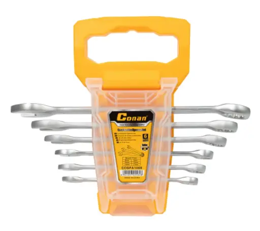 [COSPA1068]  Juego de llaves combinadas 6 piezas 2 llaves (8,9,10,12,14,17)