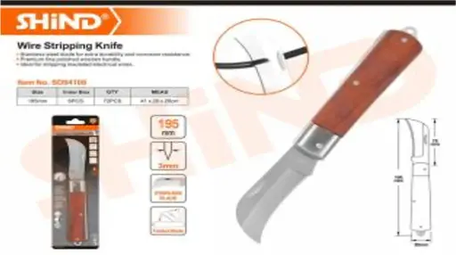 [94108] CUCHILLO PELACABLES SHIND