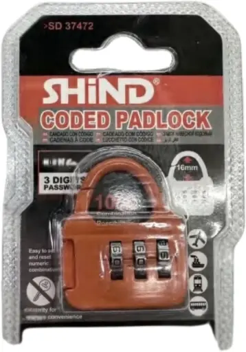 [37472] Candado de combinación Shind