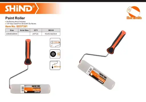 [37391] Rodillo para pintar Shind 1/4 