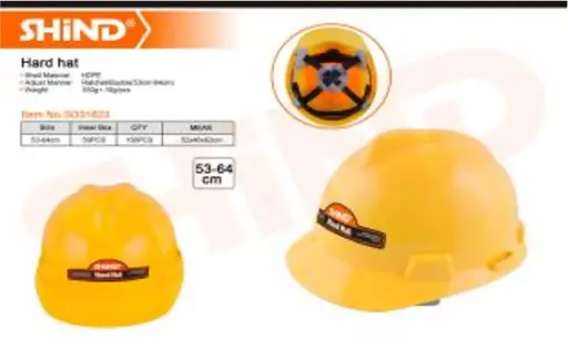 [31623] Casco de seguridad amarillo SHIND