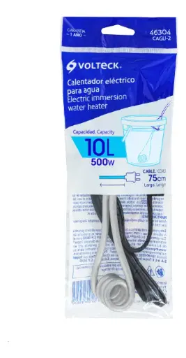 [46304] Calentador de agua #2 de 10L de inmersion 500w Volteck