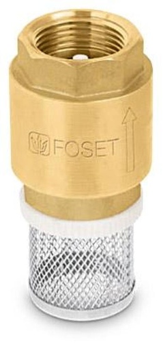 [49056] 49056 Valvula Pichancha Rejilla Ace. Inox. 1" Foset 49056 Foset Picha-1x