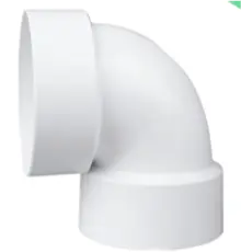 [H3010] Codo de 90 PVC 2''