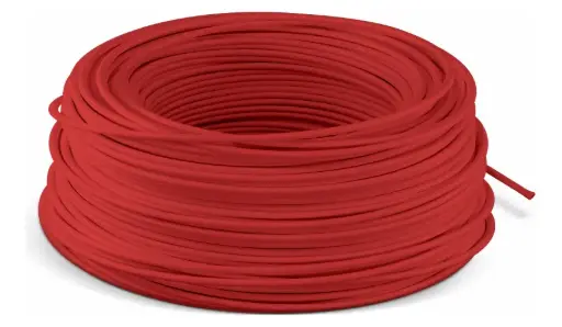 [303085711] ROLLO CABLE BIMETAL CCA CAL.12 ROJO NOVAVOLT 