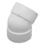 [H3032] Codo de 45° PVC 4" 