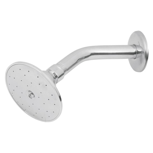 [49247] Regadera Redonda 3-1/2 brazo y chapeton de acero Aqua