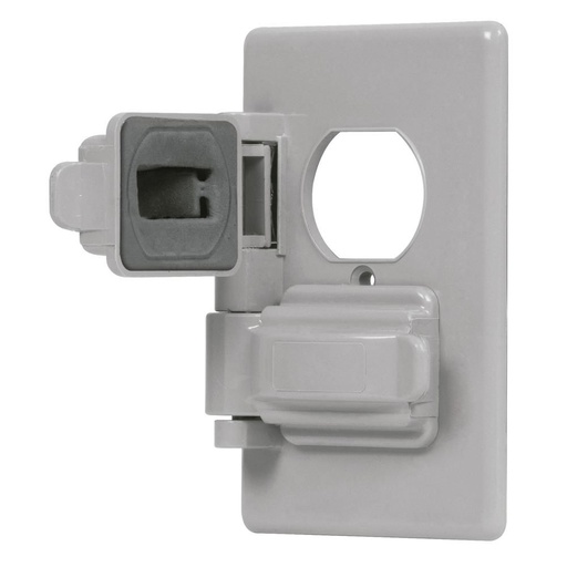 [46410 PPIN-DOS] Placa Doble Intemperie Plastica Std Volteck 46410 Volteck Ppin-dos